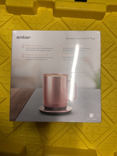 Taza inteligente Ember Rose Gold Edition control de temperatura 2 10 oz sellada de fábrica NUEVA - Imagen 3 de 3