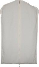 100 cotton canvas garment bags for closet storage and travel suit 24''x40''