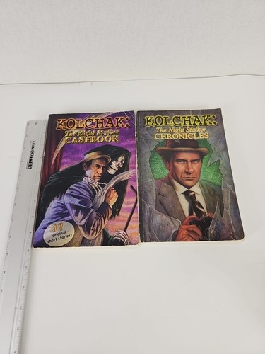 2x Kolchak : The Night Stalker Casebook & Chronicles by Christopher Golden Books