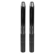 2pcs Leather Hole Punch 5mm Round Hollow Hole Puncher Cutter Carbon Steel