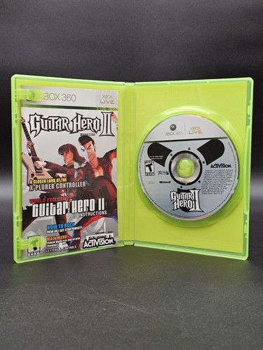 Guitar Hero II 2 (Microsoft Xbox 360, 2007) Complete with Manual - Tested - Picture 5 of 8