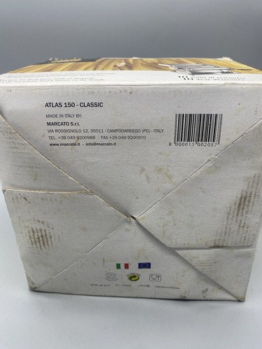 Marcato Classic Atlas 150 Pasta Maker Lasagna Fettuccine Tagliolini - NEW - - Picture 6 of 7