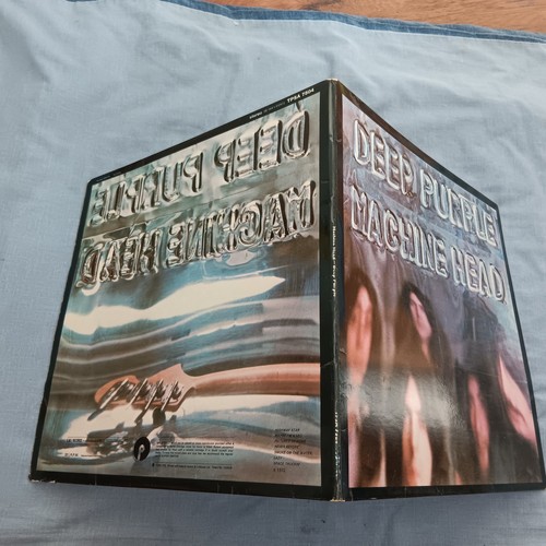 Deep Purple – Machine Head-1972-FIRST UK PRESS -PURPLE LAB - (GRAMOPHONE ) -N/M - Picture 3 of 10