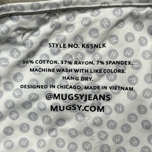 Mugsy Shorts Mens 38x8 Beige Teddys Chino Cotton Stretch Golf Preppy Casual - Picture 8 of 13