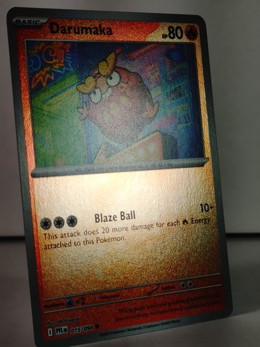 Rumaka - POKEMON - Phantasmal Flames - 015/094 - Holograma inverso - Casi nuevo - Imagen 2 de 4