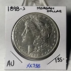 KEY RARE DATE 1898 S MORGAN DOLLAR VERY NICE AUNC Condition XX738