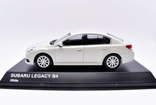 Kyosho 1:43 Subaru Legacy B4 Diecast Road Car Model White Resin