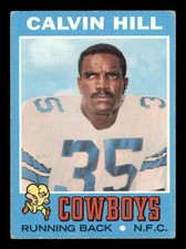 1971 Topps #217 Calvin Hill Cowboys VG (3) a 
