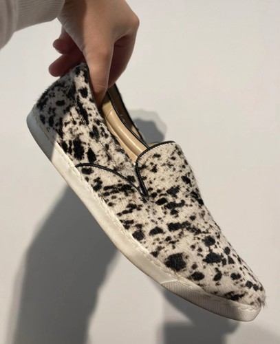 Mint Velvet Black & White Pattern Shoes - Picture 3 of 8