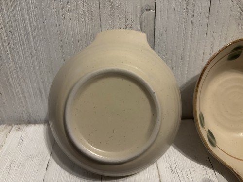 4er Set Keramik schlichtes Blatt Design Tempura Sauce Beilage Servierschalen mit Rand - Bild 5 von 6