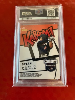 PSA10 dylan crews KABOOM！ ssp panini Auction Prices Realized Baseball Cards 2023 PANINI STARS