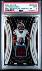 2024 Panini Select Jayden Daniels Draft Selections Patch White Prizm Rookie /75