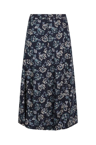 Weird Fish Tiya Lenzing EcoVero™ Printed Viscose Midi Skirt - Picture 6 of 7