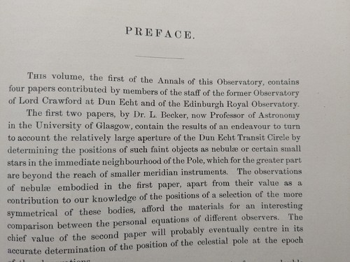 Annals of the Royal Observatory Edinburgh Vol 1 2 3 Astronomy 1902 + Ex-Lib - Picture 4 of 19