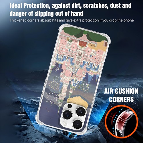 Handyhülle 3D Blumen gedruckt für iPhone 17 16 15 14 Pro Max 13 Soft Bumper Cover - Bild 16 von 65