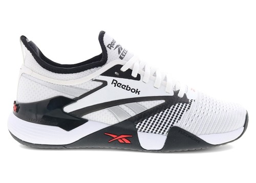Reebok Nano Court Black White Energy Red 100212265 - Picture 1 of 1