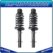 2 Pcs For 1998-2006 Volkswagen Beetle Front Complete Struts Shocks Coil Springs