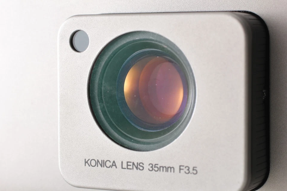 [COMO NUEVO en estuche] Cámara fotográfica Konica Big Mini BM-201 Point & Shoot 35 mm de JAPÓN Foto 3 de 4