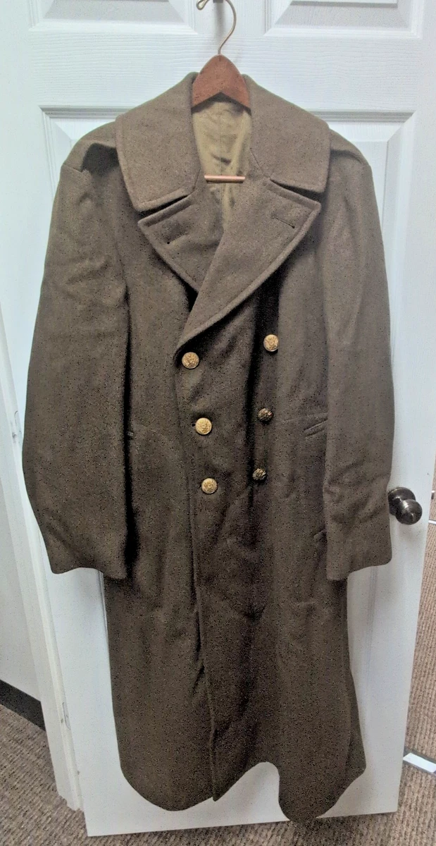 Army Greatcoat In Original Ww2 Collectible Us Uniforms for sale | eBay