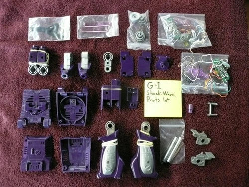 g-1 shockwave 1985 parts lot
