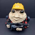 TOAD HOLLOW Home Styles Git-R-Done LAWN GARDEN PATIO RESIN TOAD w/ Tools FIGURE