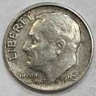 1962 D Denver Roosevelt Dime Silver 10C Business Strike Circulated KM#195