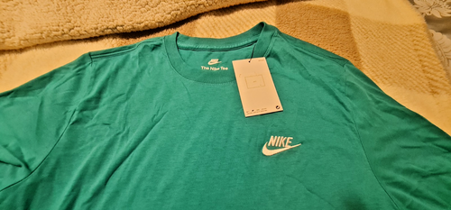 Nike - Camiseta Hombre Ligera Ropa Activa Talla: L Turquesa - Nueva Con Etiquetas - Imagen 3 de 6
