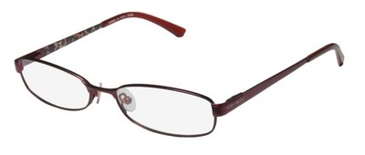 NEW KAREN MILLEN KM0080 EYEGLASS FRAME 52-16-135 FULL-RIM WOMENS PINK METAL OVAL