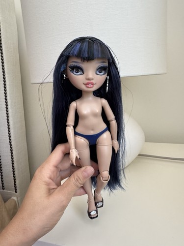 Rainbow High Kim Nguyen Nude Articulated Doll Blue Accessories & Shoes for OOAK