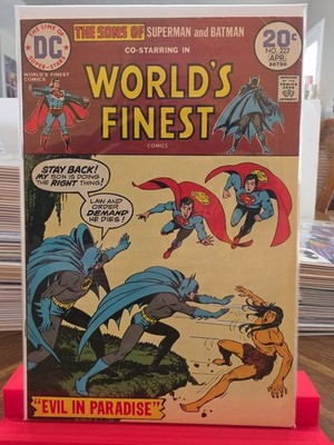 World's Finest #222 Sons of Superman & Batman DC Comics 1974