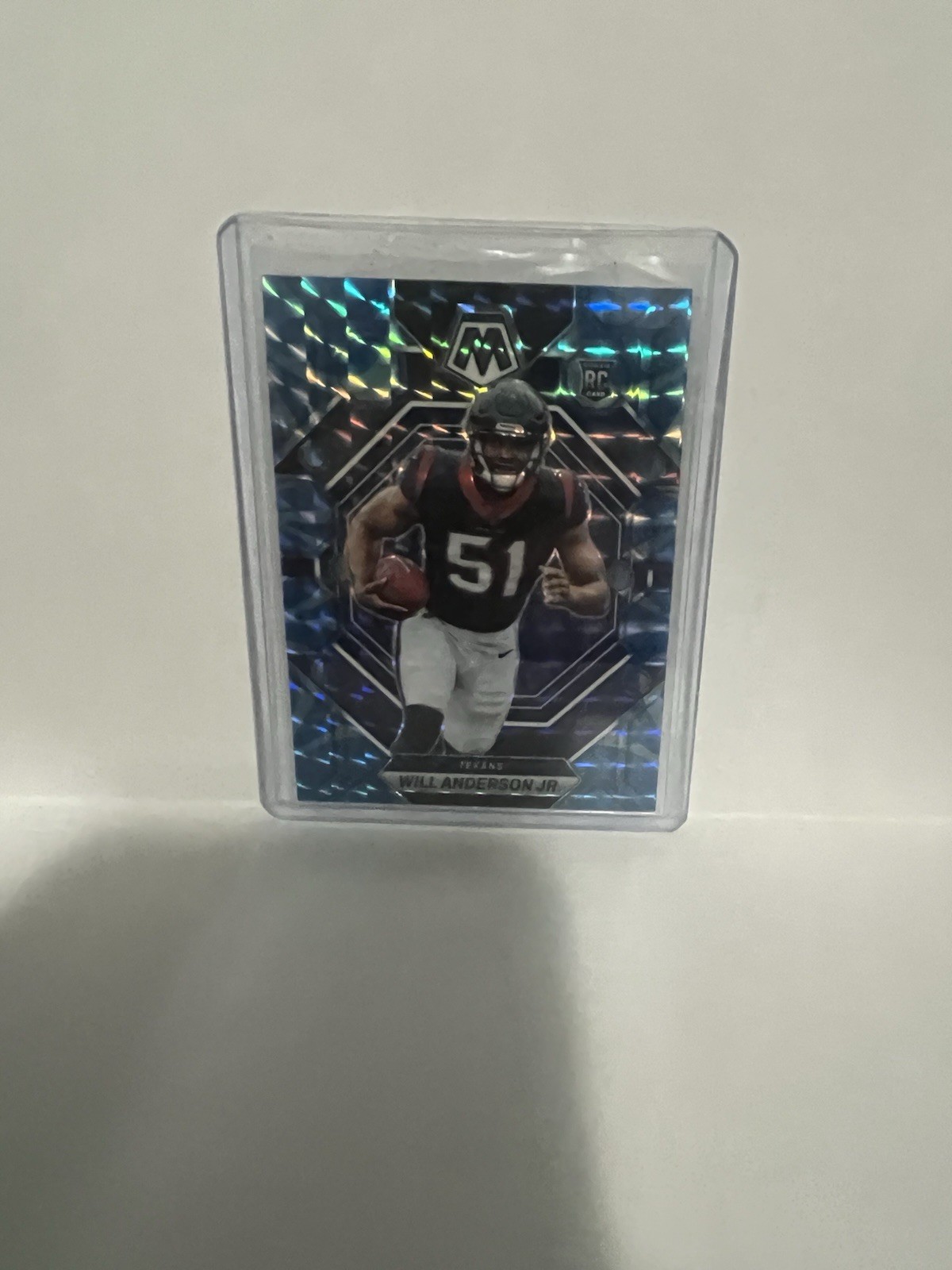 2023 Panini Mosaic - Rookies Will Anderson #376 Reactive Blue Mosaic Prizm (RC)