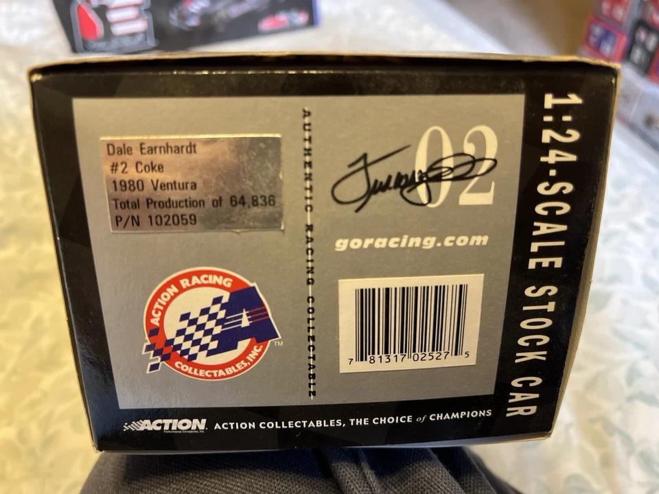 Pontiac Ventura Action Elite 1980 NASCAR Dale Earnhardt #2 Coca-Cola Foto 2 de 3