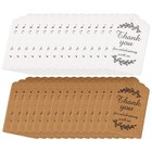  200 Pcs Gift Card Tags Bride Mini Thank You Labels Thanks Wedding