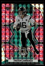 2022 Panini Mosaic #88 Trevor Lawrence Mosaic Camo Pink Prizm