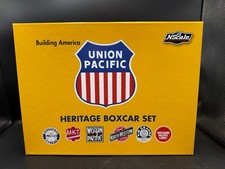 N Scale UNION PACIFIC Heritage Box Car 7-Pack - Intermountain Special Run