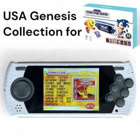 Sega Genesis Ultimate Portable 2GB SD Card w/ USA Game Library + Cover Art Menu