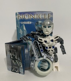 Lot of 2 BIONICLE Sets Kohrak Va 8551 & Ehrye 8612 Lego w/ Boxes
