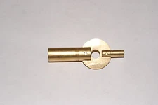 TRAVEL CLOCK KEY DOUBLE END SIZE 10 KEY 4.75 MM  SMALL END 1.75 MM / WALL CLOCK