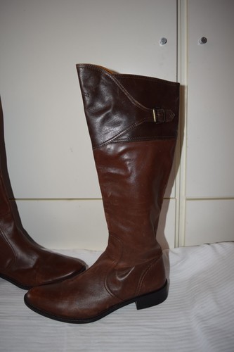Chic Fashion BOOTS 🇫🇷 Botas TOMMY HILFIGER Talla 40 Marrón Mega bonito diseño - Imagen 22 de 24