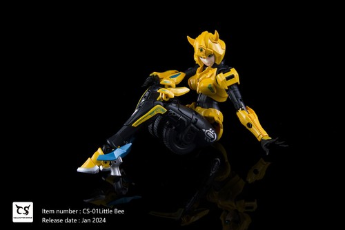 Figura de niña In Stock CollectionSpace CS-01 Transforms Bishoujo Little Bee Mecha - Imagen 15 de 19