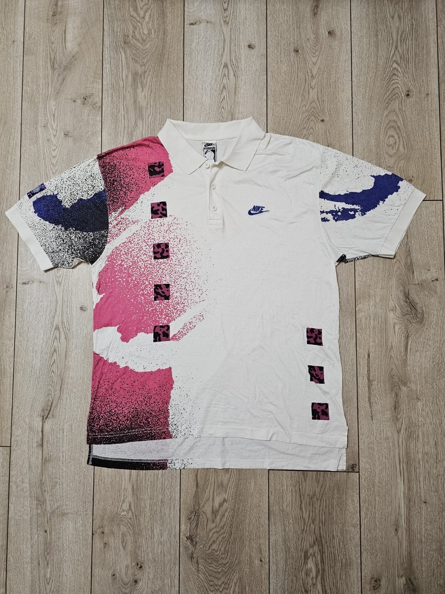 NIKE CHALLENGE COURT VINTAGE JERSEY AGASSI JERSEY RARE NIKE CHALLENGE COURT VINTAGE JERSEY AGASSI JERSEY RARE