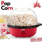 Dash Electric Hot Oil Popcorn Machine with Large Lid for Serving Bowl- 24 Cups