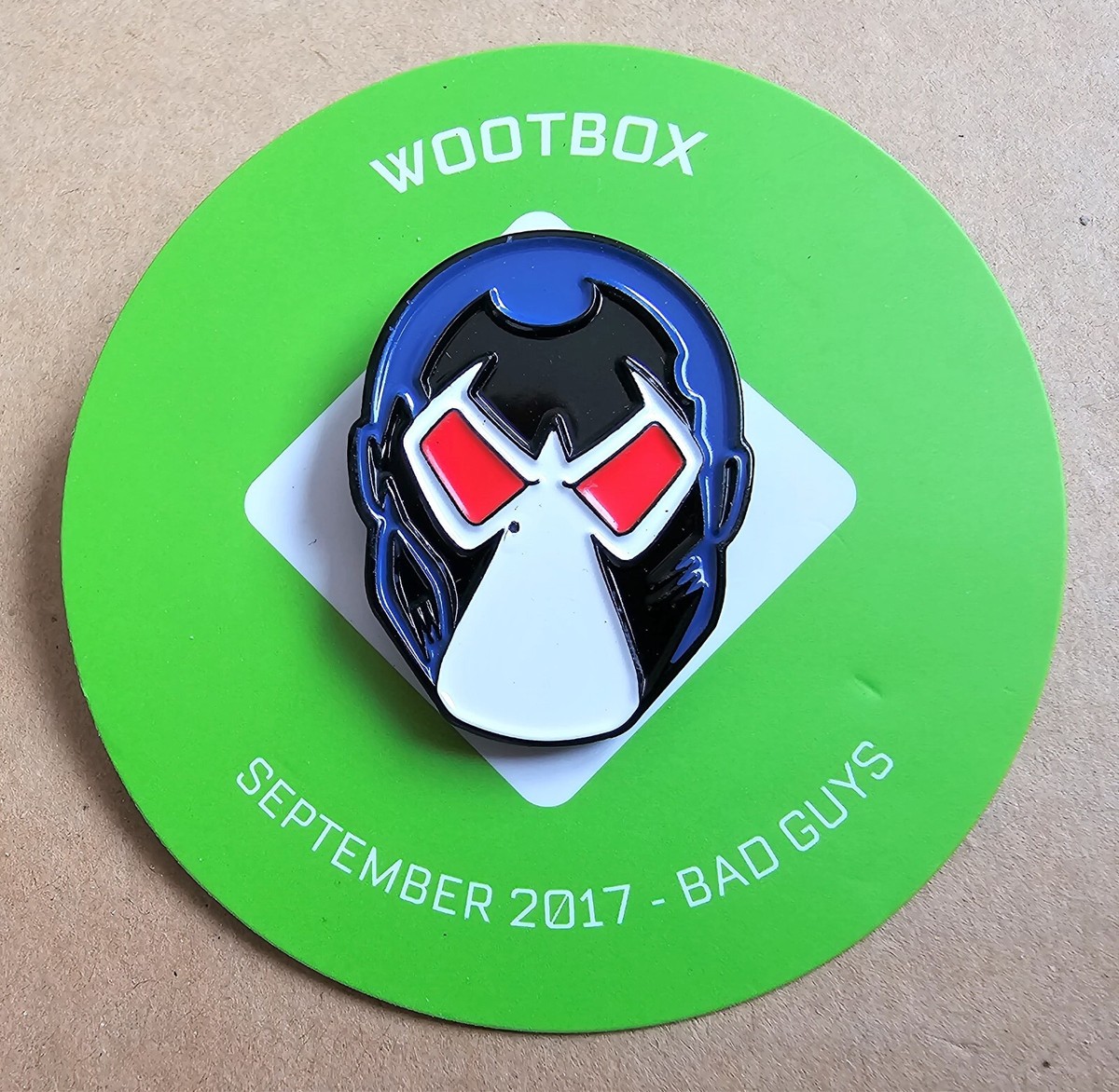 Bane Mask Pin DC Comics Batman Metal Badge Wootbox | eBay