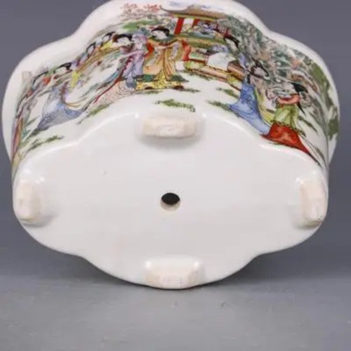 Exquisite Ceramics Twelve Golden Hairpin Flowerpot Home Decoration - Picture 5 of 5