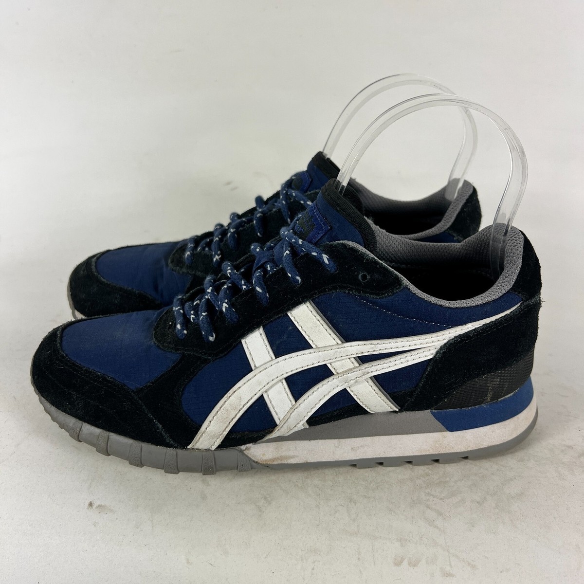 人気が高い Tokuten Tiger Onitsuka Running Leather Blue 5 mens Sneakers ロッド