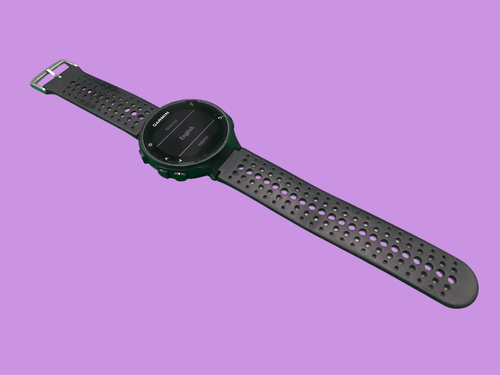 Garmin Forerunner 235 GPS Smartwatch 45mm, Black & White, Used, Scratched (2)