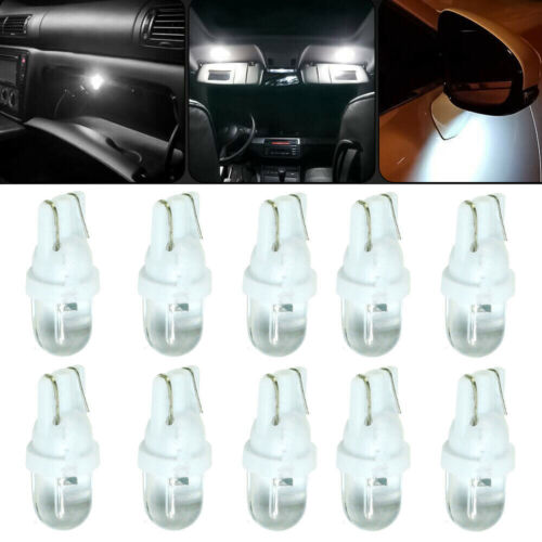 10X 194 168 158 W5W 501 LED T10 White Side Wedge Light Car Headlight Lamp Bulb - Picture 3 of 11