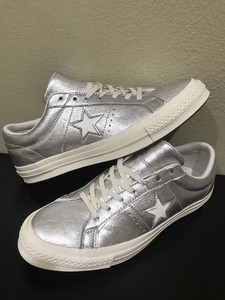 converse one star uomo argento