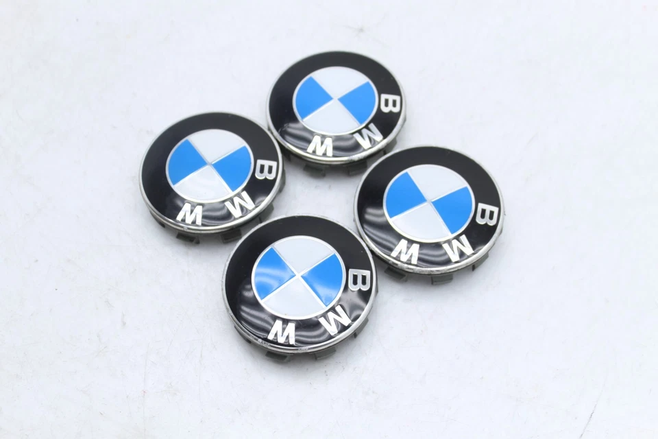 JUEGO DE 4 TAPAS CENTRALES LLANTAS BMW 92-24 36136783536 E4678 Foto 3 de 4