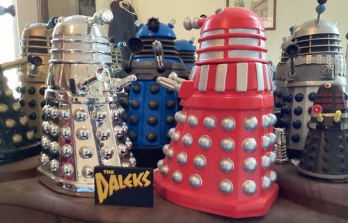 THE DALEKS logo display DR. WHO Beena Studio - Picture 4 of 4